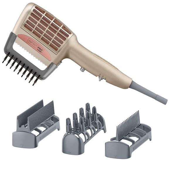 NEW INFINITIPRO BY CONAIR 4-in-1 Frizz Free Styling Hair Dryer, 1875W - Picture 8 of 9